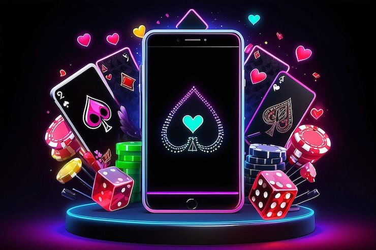 Pengguna mobile membaca panduan taruhan